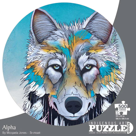 Jigsaw Puzzle Round - Alpha