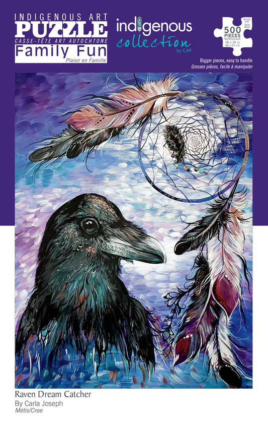 Jigsaw Puzzle - Raven Dream Catcher