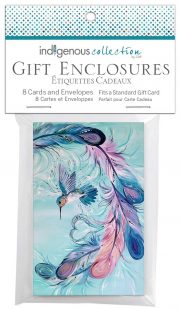 Gift Enclosure - Hummingbird Feathers